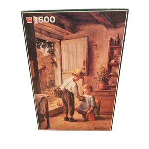 Vintage 1500 Piece Puzzle Philip Fransois Sauvage‎ Country Kitchen Scene